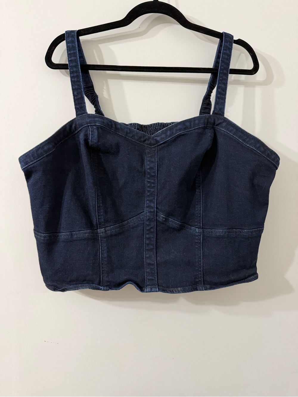 torrid Dark Navy Denim Crop Cami